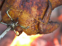 Campfire Chicken with Fire-Roasted Potatoes and Sauteed ... image