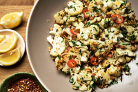 Pan-Roasted Cauliflower With Garlic, Parsley ... - NYT Cooking image