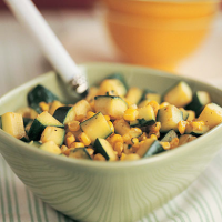 Zucchini with Corn and Cilantro Recipe | Health.com image