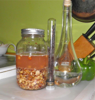 Homemade Frangelico (Hazelnut Liqueur) | Just A Pinch Recipes image