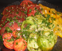 Méli-Mélo:a Muddle and Medley of Heirloom Tomatoes Recipe ... image