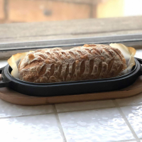 Cast Iron-Baked Bread Loaf Recipe — Ooni USA image
