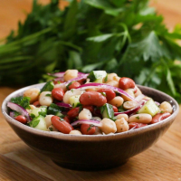 3 BEAN SALAD WITH RED WINE VINEGAR RECIPES