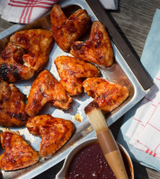 Smoked Chicken Wings Recipe - NYT Cooking image