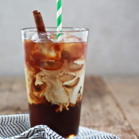 Iced Coffee with Cinnamon Syrup - Magic Skillet image