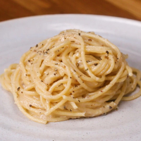 Cacio e Pepe (Spaghetti with Cheese and Pepper) Recipe by ... image