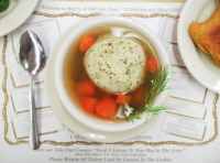 Katz's Delicatessen's Famous Matzo Ball Soup Recipe ... image