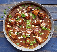 Sherry-braised pork cheeks recipe | BBC Good Food image