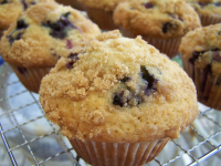 Blueberry Crumb Muffins Recipe - Food.com image