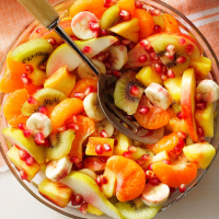 Fresh Fruit Salad with Pomegranate Recipe: How to Make It image