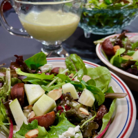 Fresh Fig, Apple, and Pomegranate Salad | Allrecipes image
