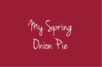 Spring Onion Pie - healthyflour.com image