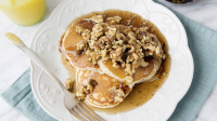 Maple Walnut Pancakes Recipe - BettyCrocker.com image