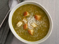 Kale and Broccoli Soup Recipe | Food Network Kitchen ... image