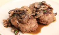 Salisbury Steaks Recipe | Laura in the Kitchen - Internet ... image