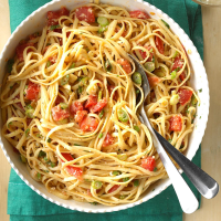 Linguine with Fresh Tomatoes Recipe: How to Make It image