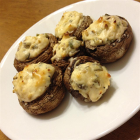 Stuffed Cream Cheese Mushrooms Recipe | Allrecipes image