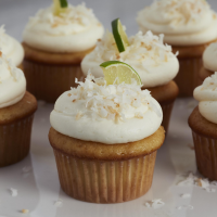Key Lime-Coconut Cupcakes Recipe | Allrecipes image