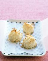 Chewy Coconut Macaroons Recipe | Martha Stewart image