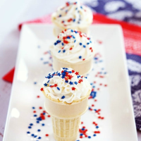 Ice Cream Cones Cupcakes Recipe | This Mama Cooks! On a Diet image