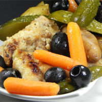 Chicken, Pickles, and Potatoes Recipe | Allrecipes image