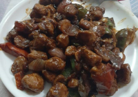 Chilli soya chunks Recipe | Delicious Recipes image