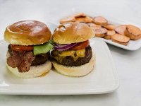 Kobe Beef Burgers Recipe | Cooking Channel image