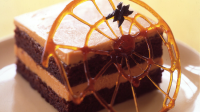 Chocolate Caramel Layer Cake Recipe | Martha Stewart image