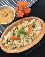 Coconut milk pulao recipe - Everyday Nourishing Foods image