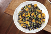 Wild Rice with Butternut Squash, Leeks, and Corn Recipe ... image