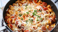 One-Pot Cheesy Tortellini and Sausage Recipe ... image