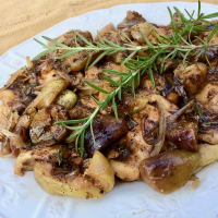 Fresh Figs and Chicken Thighs in Shallot-Balsamic ... image