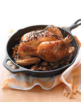 Chicken with 40 Cloves of Garlic Recipe | Martha Stewart image