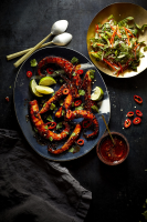 Grilled Octopus with Korean Barbecue Sauce and Baby Bok ... image