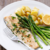 Pan-Fried Trout with Garlic, Lemon, & Parsley | Love and ... image