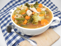 Low-Carb Chicken and Vegetable Soup Recipe | Allrecipes image