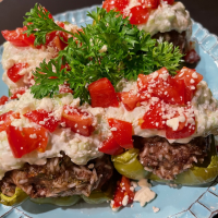 Greek-Inspired Stuffed Peppers Recipe | Allrecipes image