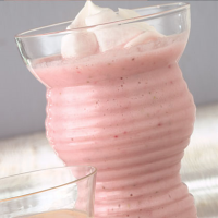 Strawberry-Banana Soy Smoothie Recipe | MyRecipes image