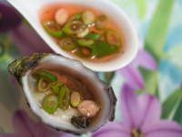 Freshly Shucked Oysters and Sauce Mignonette With a Twist ... image