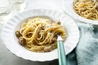 Spaghetti With Sausage Alla Carbonara Recipe - NYT Cooking image