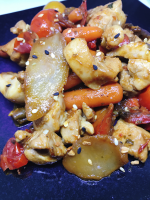 Fiery Chicken Thigh Stir-Fry Recipe | Allrecipes image