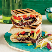 Mexican-Style Grilled Vegetable Sandwich Recipe | MyRecipes image