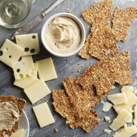 Homemade Multi-Seed Crackers Recipe | EatingWell image