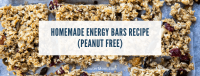 Homemade Energy Bars Recipe (Peanut Free) image