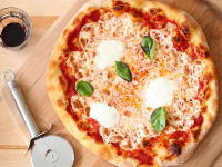 Margherita Pizza with Olive Oil Dough Recipe | Zoë ... image