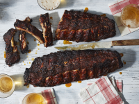 The Best Grilled Ribs Recipe | MyRecipes image