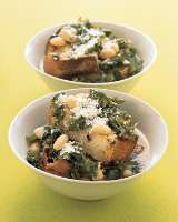 Kale and White Bean Soup Recipe | Martha Stewart image
