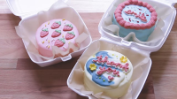 I Made Cute Mini Lunchbox Cakes From Scratch - Recipe book image