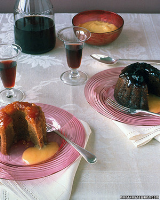 Individual Fig or Apricot Steamed Puddings | Martha Stewart image