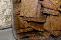 Low-Sodium Whole-Grain Crackers Recipe - Food.com image